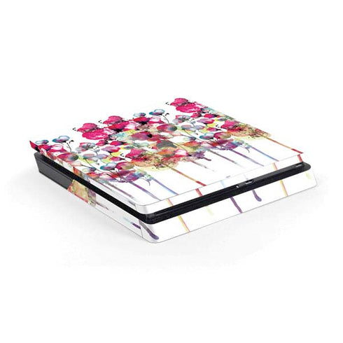 Painted Flowers PlayStation PS4 Skins