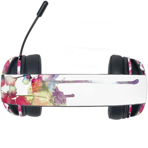 Painted Flowers Razer Kraken X Skin