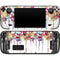Painted Flowers Steam Deck Handheld Gaming Computer OLED Skin