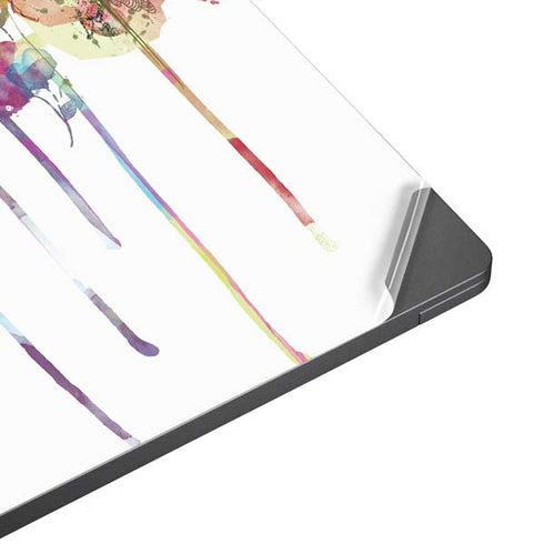 Painted Flowers Surface Laptop 7 13.8in Skin
