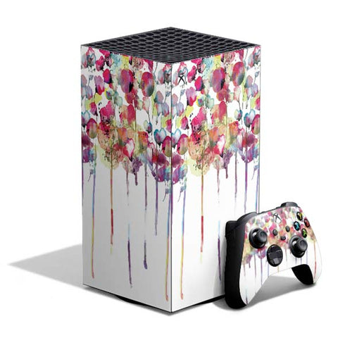 Painted Flowers XBox Series X Digital Edition Bundle Skin