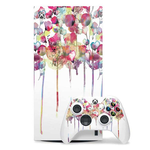 Painted Flowers Xbox Series X Skins