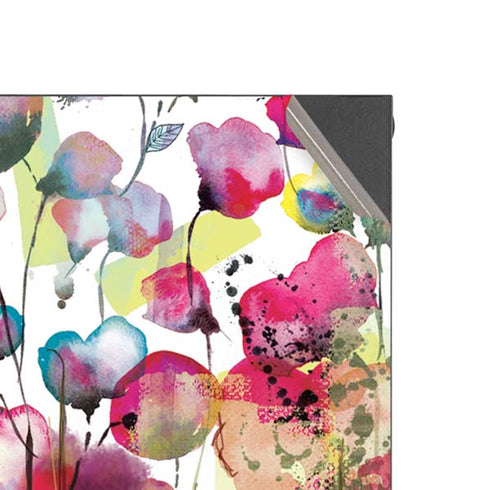 Painted Flowers XBox Series X Digital Edition Console Skin
