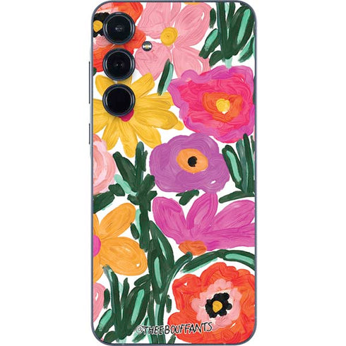 Bouffants and Broken Hearts Painterly Garden Galaxy A35 5G Skin
