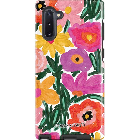 Bouffants and Broken Hearts Painterly Garden Galaxy Cases