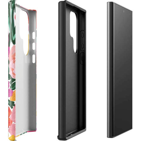 Bouffants and Broken Hearts Painterly Garden Galaxy S23 Ultra Pro Case