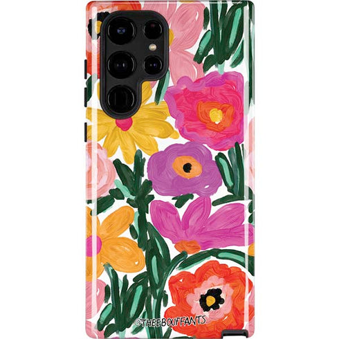 Bouffants and Broken Hearts Painterly Garden Galaxy Cases
