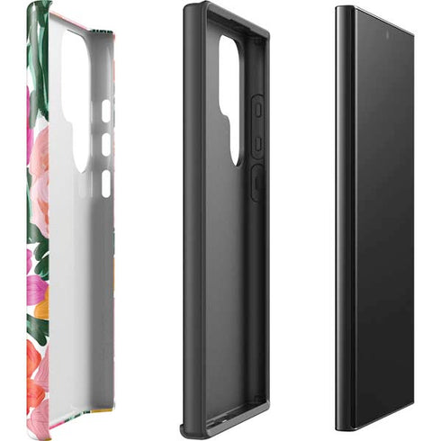 Bouffants and Broken Hearts Painterly Garden Galaxy S25 Ultra Impact Case