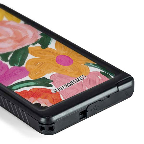 Bouffants and Broken Hearts Painterly Garden Galaxy S24 Ultra Waterproof Case