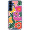 Bouffants and Broken Hearts Painterly Garden Galaxy S25 Clear Case