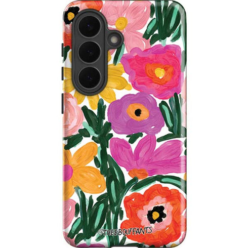 Bouffants and Broken Hearts Painterly Garden Galaxy S26 Impact Case