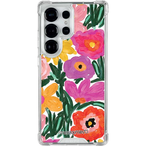 Bouffants and Broken Hearts Painterly Garden Galaxy S26 Ultra Clear Case