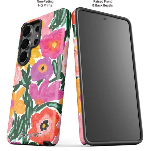 Bouffants and Broken Hearts Painterly Garden Galaxy S26 Ultra Impact Case
