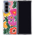 Bouffants and Broken Hearts Painterly Garden Galaxy Z Fold5 5G Clear Case