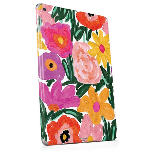 Bouffants and Broken Hearts Painterly Garden Apple iPad Skin