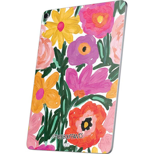 Bouffants and Broken Hearts Painterly Garden Apple iPad Air Skin