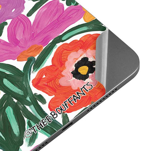 Bouffants and Broken Hearts Painterly Garden Apple iPad Mini Skin