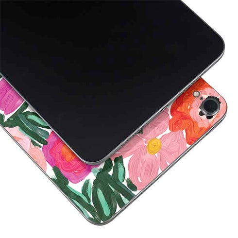 Bouffants and Broken Hearts Painterly Garden Apple iPad Mini Skin