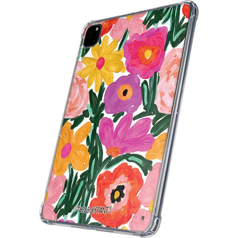 Bouffants and Broken Hearts Painterly Garden iPad Pro 11in (2024) Clear Case
