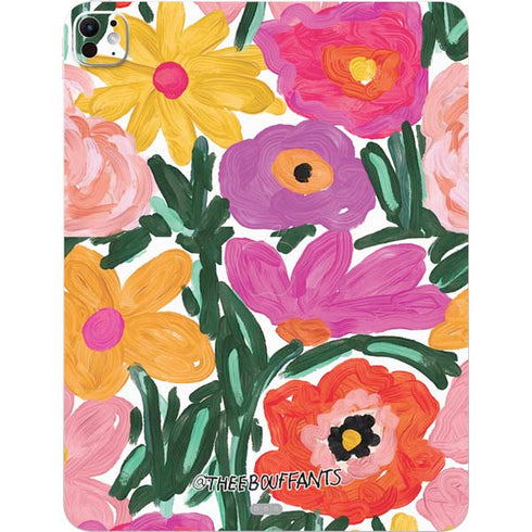 Bouffants and Broken Hearts Painterly Garden iPad Pro 13in M4 (2024) Skin