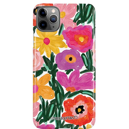 Bouffants and Broken Hearts Painterly Garden iPhone Cases