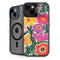 Bouffants and Broken Hearts Painterly Garden iPhone 15 Kickstand Case
