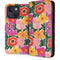 Bouffants and Broken Hearts Painterly Garden iPhone 15 Plus Folio Case