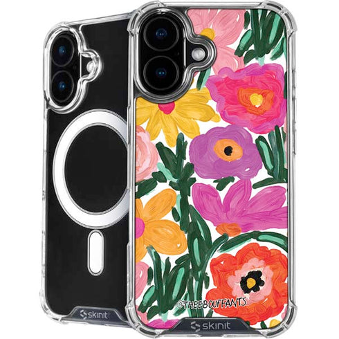 Bouffants and Broken Hearts Painterly Garden iPhone 16 Plus MagSafe Case