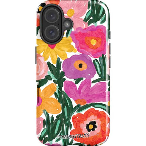 Bouffants and Broken Hearts Painterly Garden iPhone 16 Plus Magsafe Impact Case