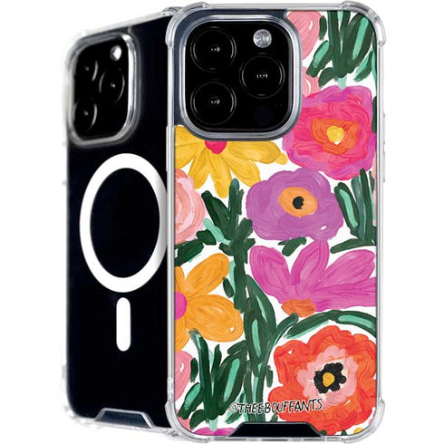 Bouffants and Broken Hearts Painterly Garden iPhone 16 Pro MagSafe Case