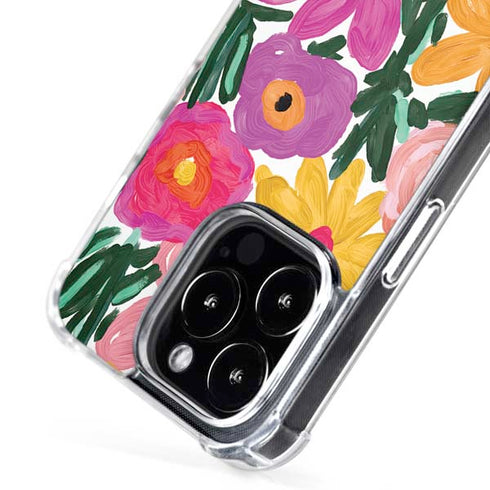 Bouffants and Broken Hearts Painterly Garden iPhone 16 Pro Max MagSafe Case