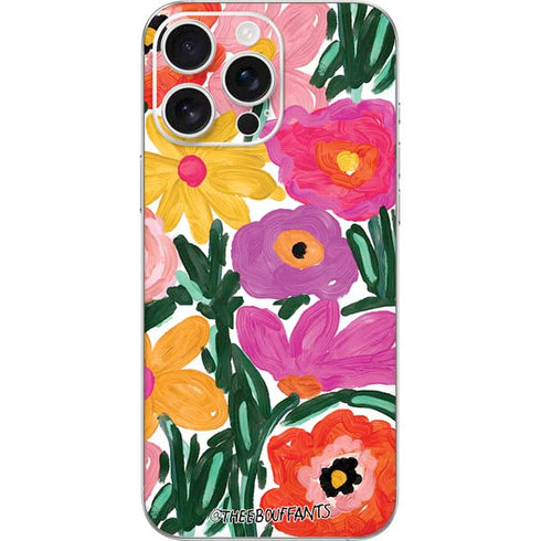 Bouffants and Broken Hearts Painterly Garden iPhone 16 Pro Max Skin