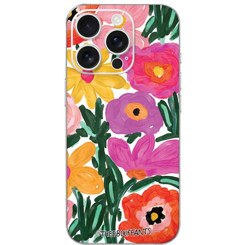 Bouffants and Broken Hearts Painterly Garden iPhone 16 Pro Skin