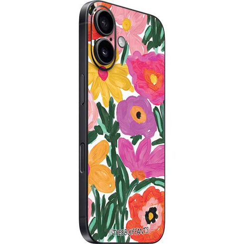 Bouffants and Broken Hearts Painterly Garden iPhone 16 Skin