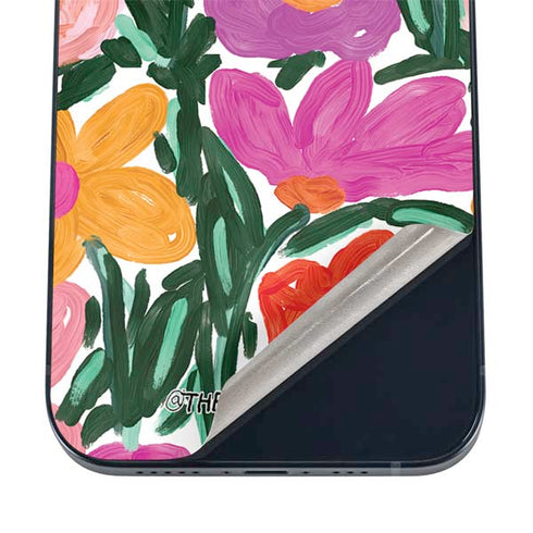 Bouffants and Broken Hearts Painterly Garden iPhone 16 Skin