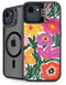 Bouffants and Broken Hearts Painterly Garden iPhone 16e Kickstand Case