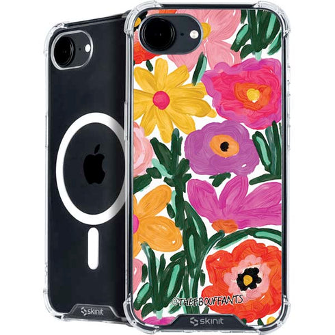 Bouffants and Broken Hearts Painterly Garden iPhone 16e MagSafe Case
