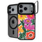 Bouffants and Broken Hearts Painterly Garden iPhone 18 Pro Kickstand Case
