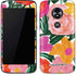 Bouffants and Broken Hearts Painterly Garden Moto E5 Play Skin