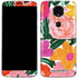 Bouffants and Broken Hearts Painterly Garden Moto E5 Plus Skin
