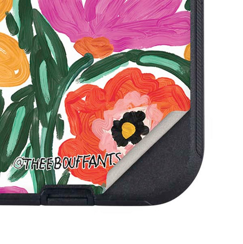 Bouffants and Broken Hearts Painterly Garden Otterbox Defender iPhone Skin