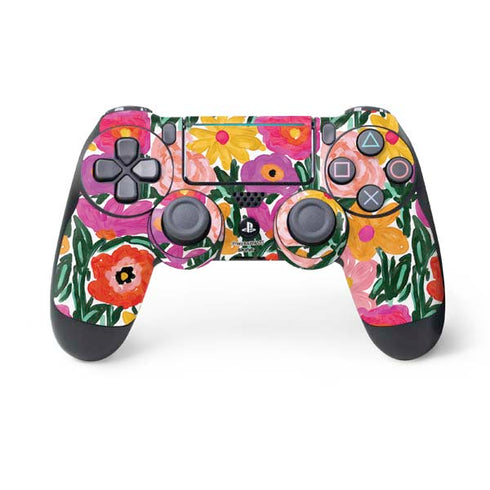 Bouffants and Broken Hearts Painterly Garden PlayStation PS4 Skins