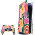 Bouffants and Broken Hearts Painterly Garden PlayStation PS5 Skins