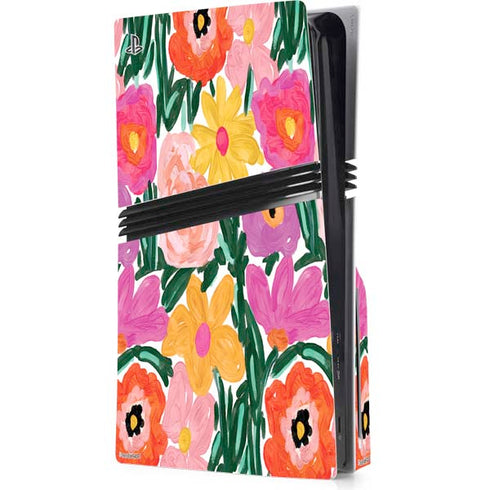 Bouffants and Broken Hearts Painterly Garden PlayStation PS5 Skins