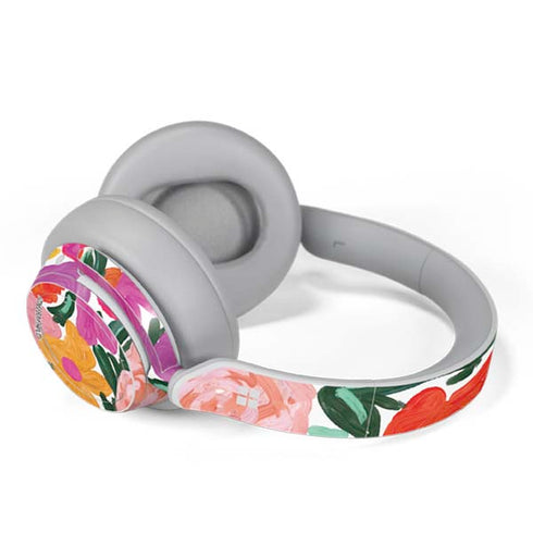 Bouffants and Broken Hearts Painterly Garden Surface Headphones Skin