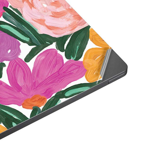 Bouffants and Broken Hearts Painterly Garden Surface Laptop 7 13.8in Skin