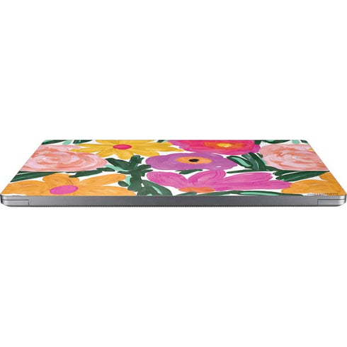 Bouffants and Broken Hearts Painterly Garden Laptop Skins