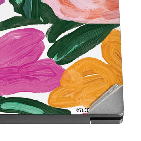 Bouffants and Broken Hearts Painterly Garden Dell XPS Skin