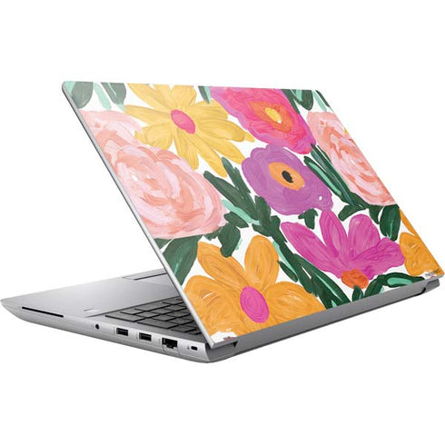 Bouffants and Broken Hearts Painterly Garden HP ZBook Fury 16 G10 Skin