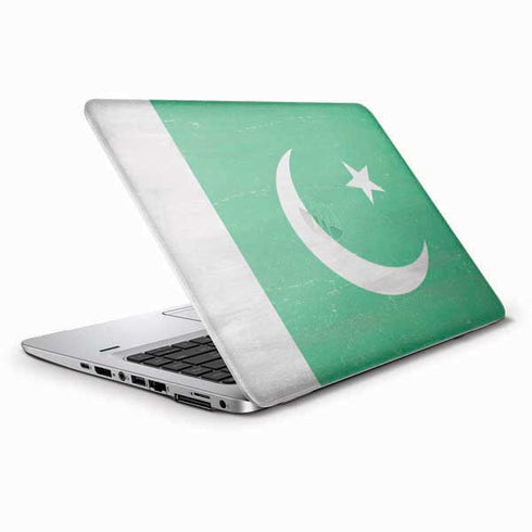Pakistan Flag Distressed HP Elitebook Skin